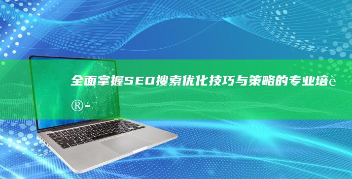 全面掌握SEO搜索优化技巧与策略的专业培训